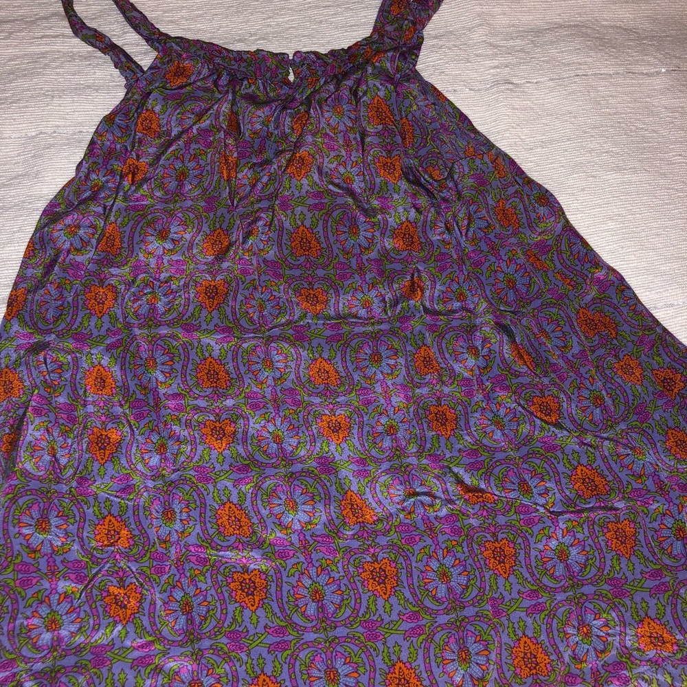 Rebecca Taylor silk drapery tank size 2 EUC!